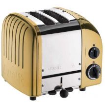 Classic Vario aws Brass 2 Slot Toaster - Dualit