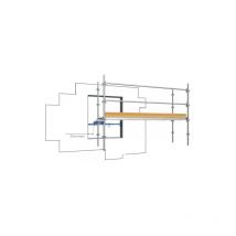 Duarib - Kit d'amarrage par vérin - de 0.7 à 1m - pour échafaudages F3000, F3000 alu et multi 4X