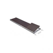 Duarib - Plancher à trappe - largeur 0.72m - pour échafaudages F3000, F3000 alu et multi4x - aluminium