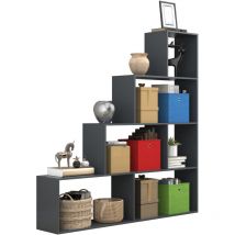 Holz Regal Raumteiler Bücher Dubila l
