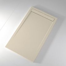 Plato de ducha pizarra clever crema 80x180 cm