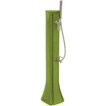 Ducha Solar de Exterior Happy Go Formidra 23L 26x29x120cm - Polietileno hd - Teleducha Extraíble, Mezclador y Enjuague de Pies