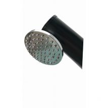 Ducha solar summer fun, 20L, curvada, negra, H: 125 cm - AQUALUX - 2400053