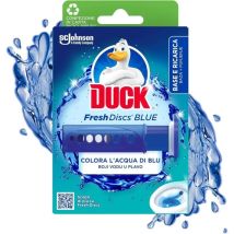 Duck - Fresh Discs Blue Gel Igienizzanti Wc 1 Applicatore E 6 Dischetti