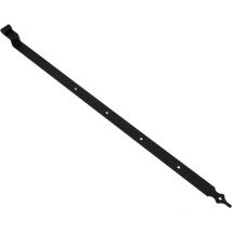 Ladenband Schwarz 120 Cm Gebogen Rustikale Spitze - Pro Stück