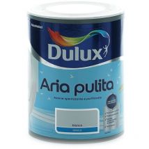 Dulux - Aria Pulita Pittura per Interni all'Acqua con Formula Anti Inquinamento e Anti Formaldeide, 1 Litro, Bianco