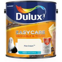 Dulux Retail - Dulux Easycare Washable & Tough Matt Emulsion Paint - 2.5L - Fine Cream - Fine Cream