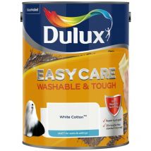 Dulux Retail - Dulux Easycare Washable & Tough Matt Emulsion Paint - 5L - White Cotton - White Cotton