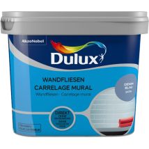 Dulux Fresh Up Wandfliesenfarbe Satin, Frische Farbe Für Ihr Bad, Denim Blue, 750 Ml