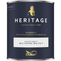 Dulux Heritage - Eggshell - 750ml - Wiltshire White - Wiltshire White