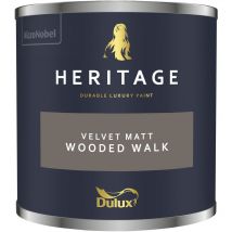 Dulux Heritage - Velvet Matt - 125ml Tester Pot - Wooded Walk - Wooded Walk