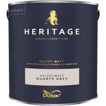Velvet Matt - 2.5L - Quartz Grey - Quartz Grey - Dulux Heritage