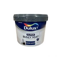 Peinture Blanche Mat Dulux Super Bialy Blanc Mat 9 l