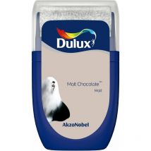 Dulux Retail - Matt Emulsion Tester Paint Pot - 30ml - Malt Chocolate - Malt Chocolate