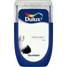 Dulux Retail - Matt Emulsion Tester Paint Pot - 30ml - White Cotton