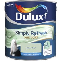 Dulux Retail - Dulux Simply Refresh One Coat Matt Emulsion Paint - 2.5L - Willow Tree