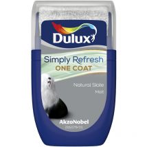 Dulux Retail - Dulux Simply Refresh One Coat Matt Tester Pot - 30ml - Natural Slate