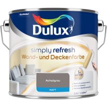 Simply Refresh Wand und Deckenfarbe, Achatgrau, 2,5 l - Dulux