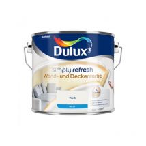 Simply Refresh Wand- und Deckenfarbe Weiss 2,5l 5700588 - Dulux