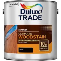 Dulux Trade Ultimate Weathershield Woodstain - Ebony - 2.5L - Ebony