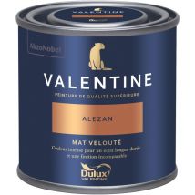 Peinture intérieure de haute qualité - Valentine - Couleur intense & pouvoir couvrant élevé - Mat Velouté Alezan 0,125 l - Dulux Valentine