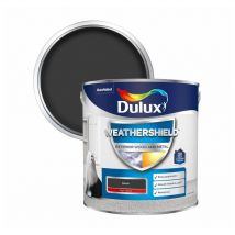 Dulux Weathershield Exterior Gloss Paint - Black - 2.5L