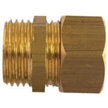 Dumont – Raccord laiton bicone union mâle droit 1/2" (15x21) – Filetage plomberie, Forme du raccord, Configuration raccord, Largeur, Longueur