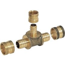 Raccord Pour Tubes P.e.r. Té A Glissement - Inegal 12-12-16