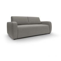 Duna Schlafsofa mit 20 cm Matratze aus wasserfestem Stoff T03 195 cm (mat. 140x197) taupe