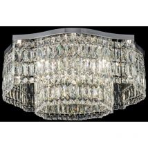 Maytoni - Dune Plafón de Plafón Cromo, 10 Luces, E14