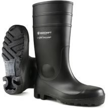 Dunlop Aston Safety Wellington Black Shoes - Size 11