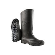 K600011 Bottes imperméables en pvc noir 47 - Dunlop