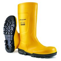 Dunlop Sicherheits-Stiefel Work-It Full Safety Gr. 38 pvc gelb S5 sr, NB2JF01