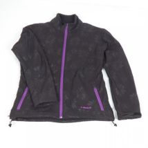 Dünne Schwarz-violette Winddichte Softshell-jacke Für Frauen Held