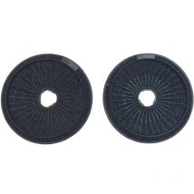 De Dietrich - Ersatzteil - 2 Kohlefilter best Typ190 - - candy, faure, electrolux, rosieres, arthur martin electrolux, sauter, bosch, brandt, arthur