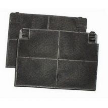 Allspares - Ersatzteil - 2er Set Kohlefilter roblin 5403001 193x137x20 mm - - roblin, beko, brandt, zanussi, ariston hotpoint, thermor, sauter, smeg,