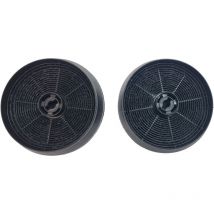 Sogelux - Ersatzteil - Set 2 Kohlefiltern ACM14 145 x 30 mm - - candy, ariston hotpoint airlux, rosieres, beko, elitair, glemgas, aya, indesit,