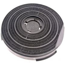 Whirlpool - Ersatzteil - Kohlefilter rund, Typ 34 255 mm 290 g (Stück) - - indesit rosieres, scholtes, ariston hotpoint, ignis, bauknecht, neutral,