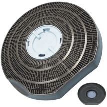 Arthur Martin - Ersatzteil - Kohlefilter (rund) Typ 26 (pro Stück) - - scholtes electrolux, rosieres, juno, zanker