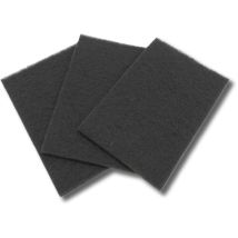 Ersatzteil - Set 3 Kohlefiltern + Befestigungen AK550AE1 - De Dietrich