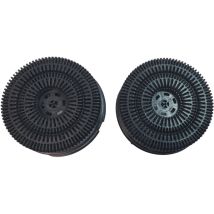 Elica - Ersatzteil - Set 2 Kohlefiltern Typ 58 AKB000/1 - - indesit, ariston hotpoint, whirlpool, sauter, brandt, ignis, bauknecht, de dietrich, ikea