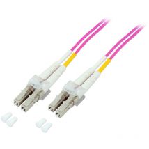 Efb Elektronik - EFB-Elektronik Duplex Patchkabel lc-lc 50/125μ OM4, lszh, violett, 2,0 mm, 1,0 m