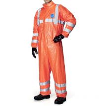Dupont Tyvek 500 High Visibility Coverall Orange M - TBS500HVM