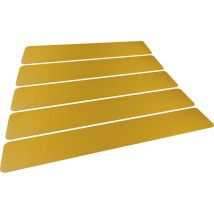 Ruban de signalisation – Marquage au sol passages piétons – 1200 x 200 mm – PVC Jaune – Durable