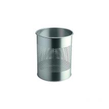 Corbeille à papier Durable 3310 331023 15 l (ø x h) 260 mm x 315 mm métal argent 1 pc(s) Y14187