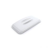 1800497 durabin lid 60 couvercle simple pour poubelle 60 litres blanc - Durable