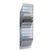 Durable - Portadepliant H1040xL348xP95mm n. scomparti 12 A4 orizzontale Polistirolo trasparente durevole