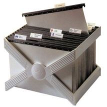 Durable - Hängekorb carry plus din A4 30 Hängemappen Polystyrol schwarz