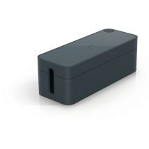 Kabelbox Cavoline Box l (für 5-fach Steckdosenleiste, mit Gummifüßen, 406 x 139 x 156 mm (b x h x t)) graphit, 503037 - Durable
