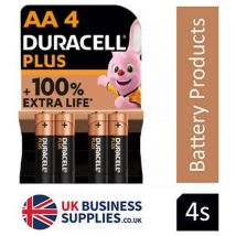 Duracell AA Plus Battery (Pack of 4)
